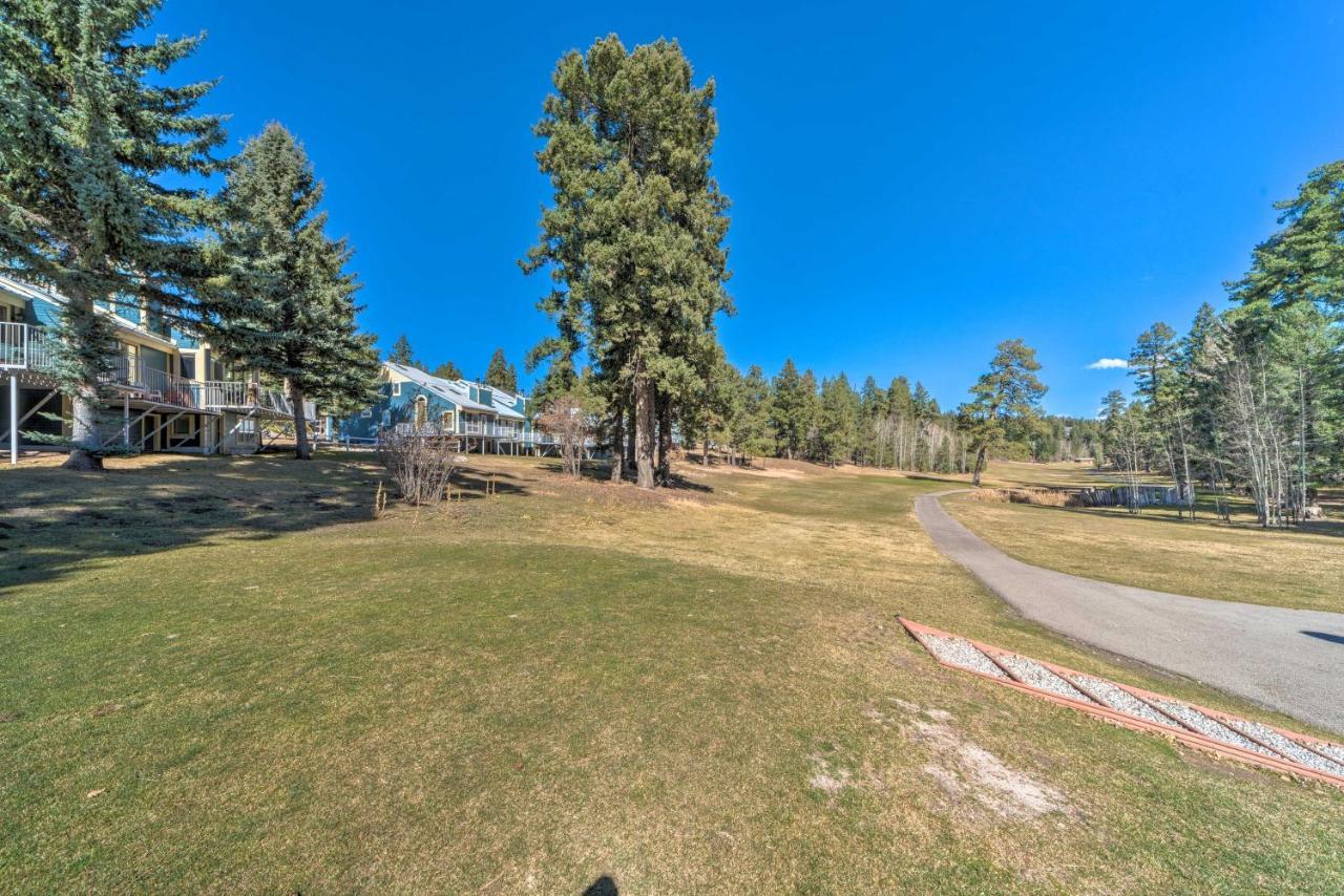Cloudcroft Townhome With Deck - 1 Mi To Burro Ave! Exterior photo